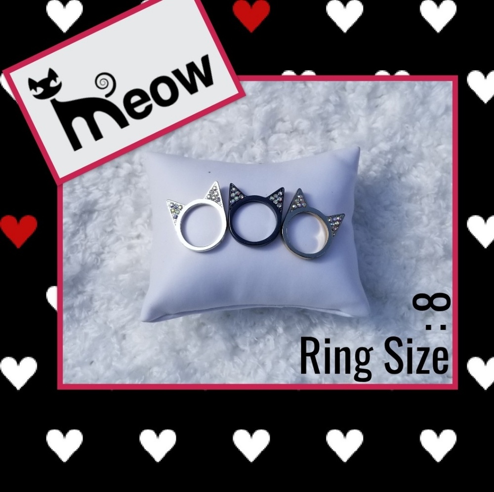 🐈 M.E.O.W. Kitty Rings